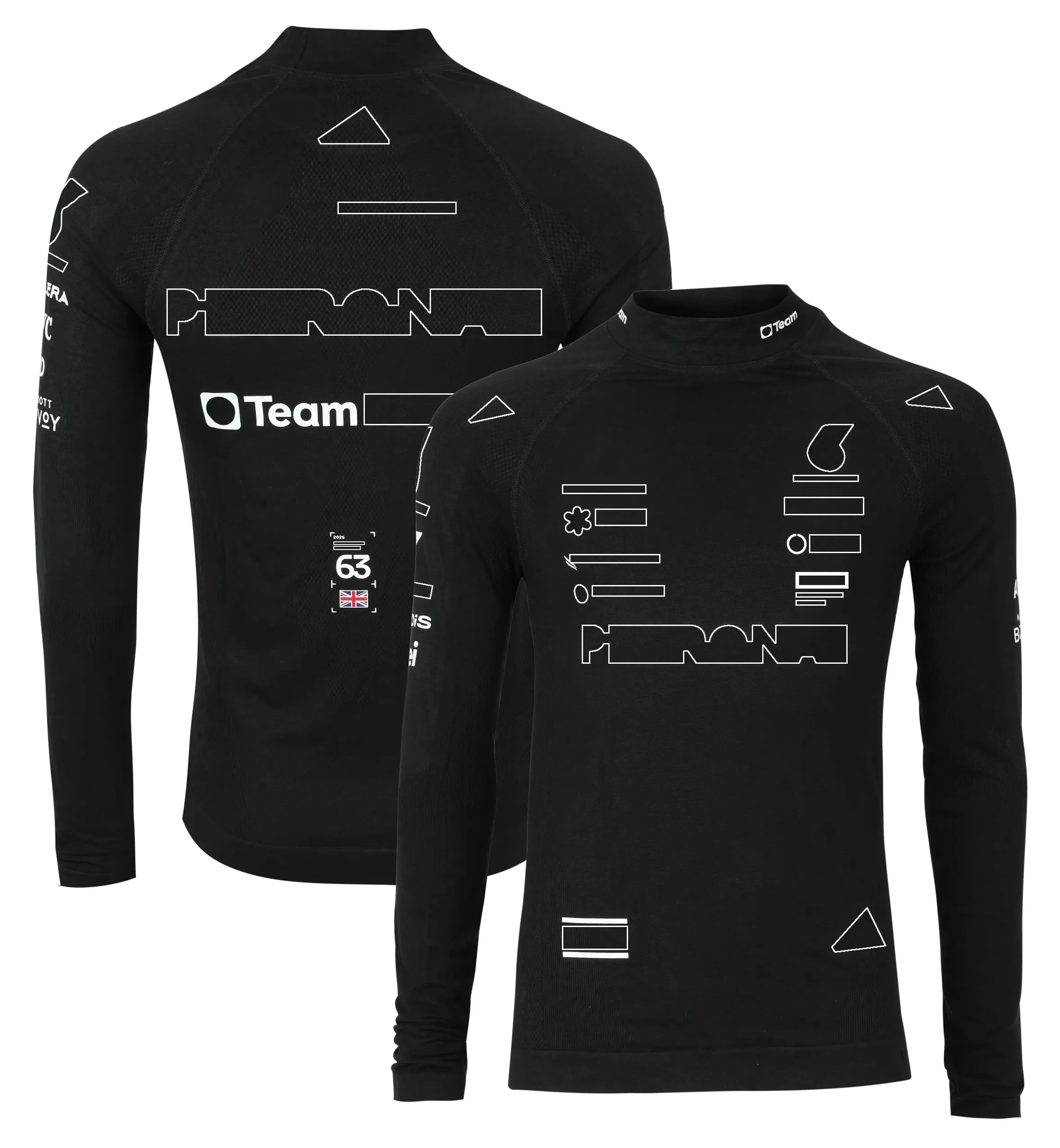 F1 2025 Team Racing Suit T‑Shirt – Quick‑Dry, Breathable, Customizable Fan Jersey – $8.82 Deal
