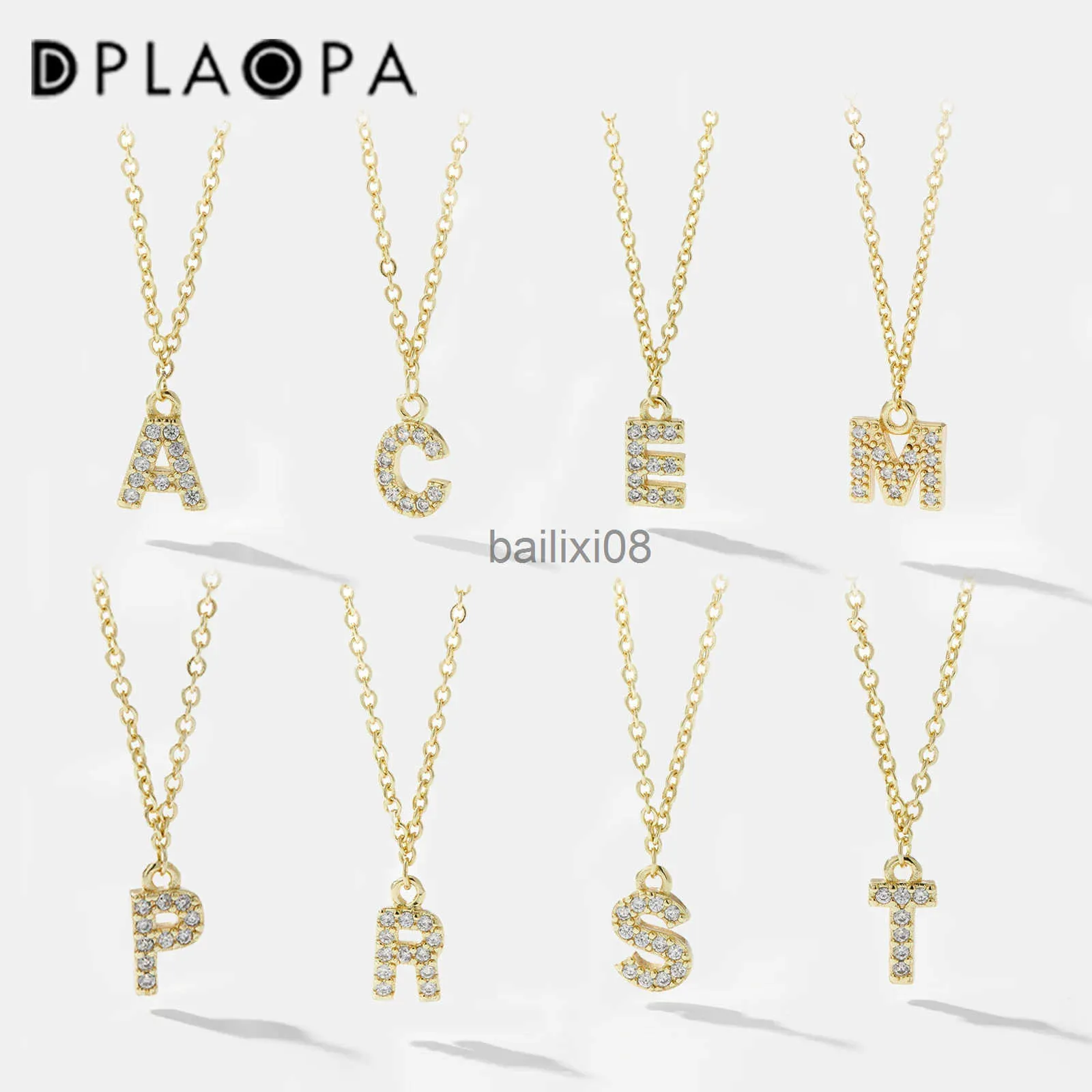 Economize muito em 925 Cadeias De Colar De Prata Esterlina Colar De  Pendente Inicial Letra De Ouro A C E M P R S T Cadeia Longa, Jóias De  Casamento ..., image size:1600x1600