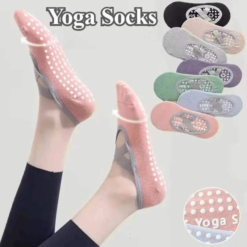Calze Da Pilates In Cotone Antiscivolo 4 Paia Morbide E Traspiranti Donna Da 6,28 € | DHgate