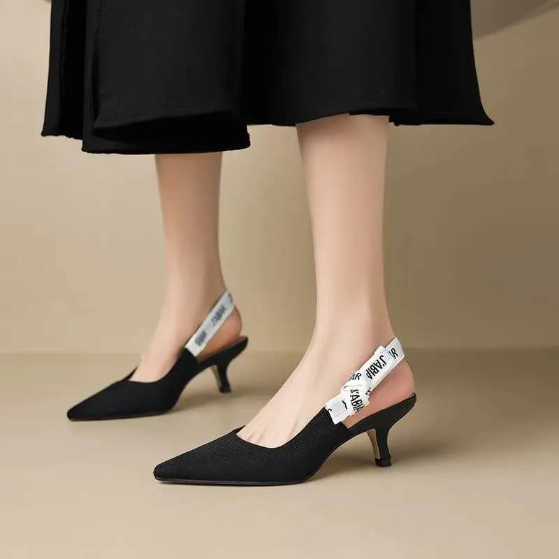 Elegant Pointed Toe Slip-On Sandals Comfortable Walking Shoes, Stylish  Casual Flats, Designer Inspired, All-Day Comfort