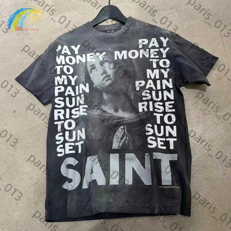 PAY MONEY TO MY PAIN Tシャツ Pay money To my Pain × SAINT Mxxxxxx SR TO SS Short sleeve T