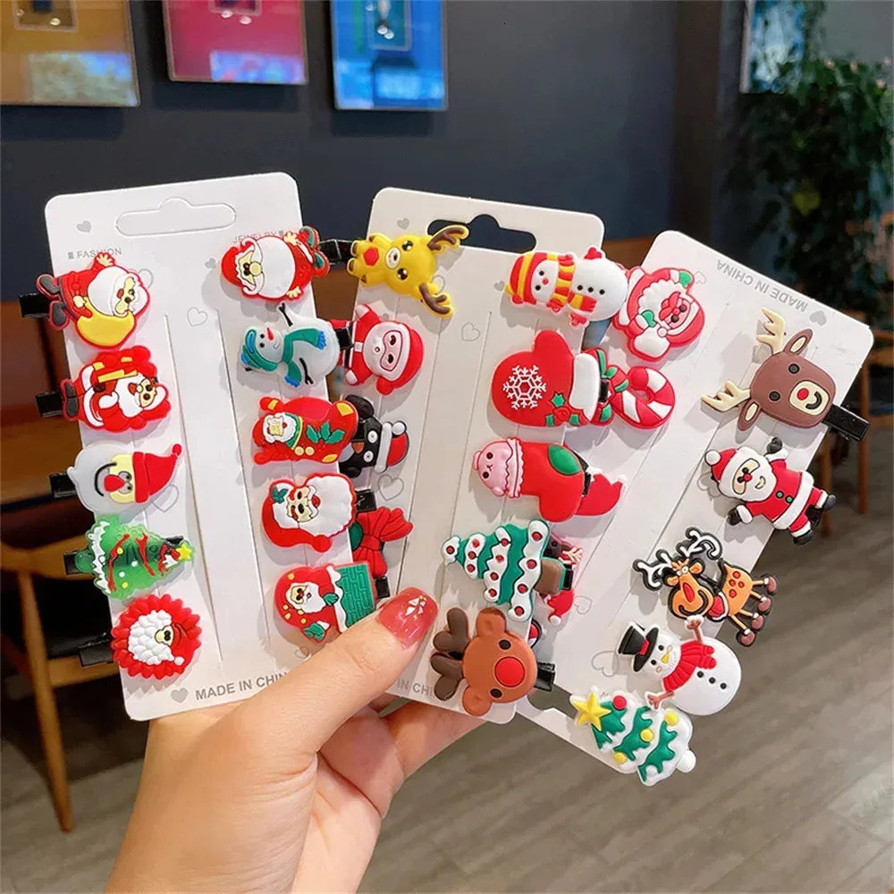 Christmas Hairpins Children Cartoon Santa From 3,81 € | DHgate