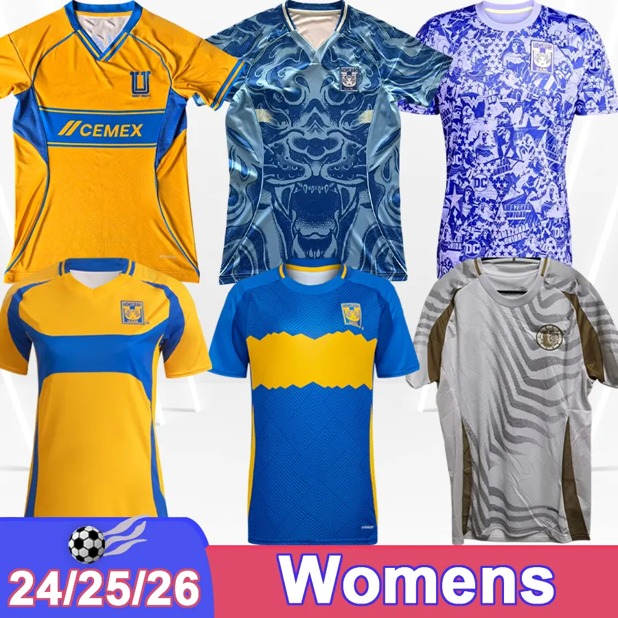 Tigres Uanl 2024 Jersey De Fútbol Femenino De Edición Limitada