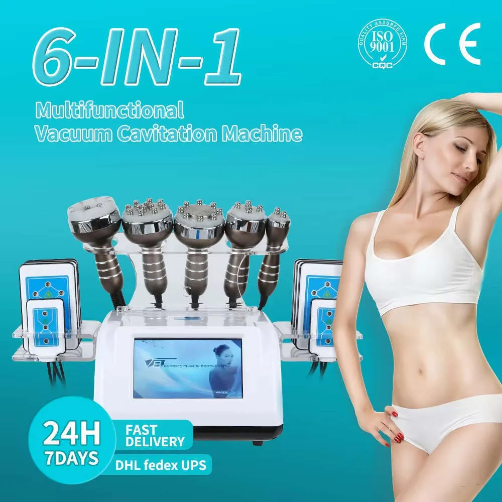 High Quality 6 In 1 Body Slimming Machine Vacuum, From