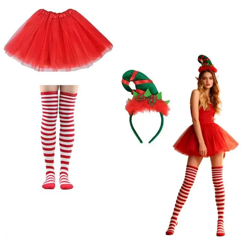 christmas stocking fancy dress Womens Christmas Fairy Costumes Set Hats,... From Htheaccessories,  Rs.294.61