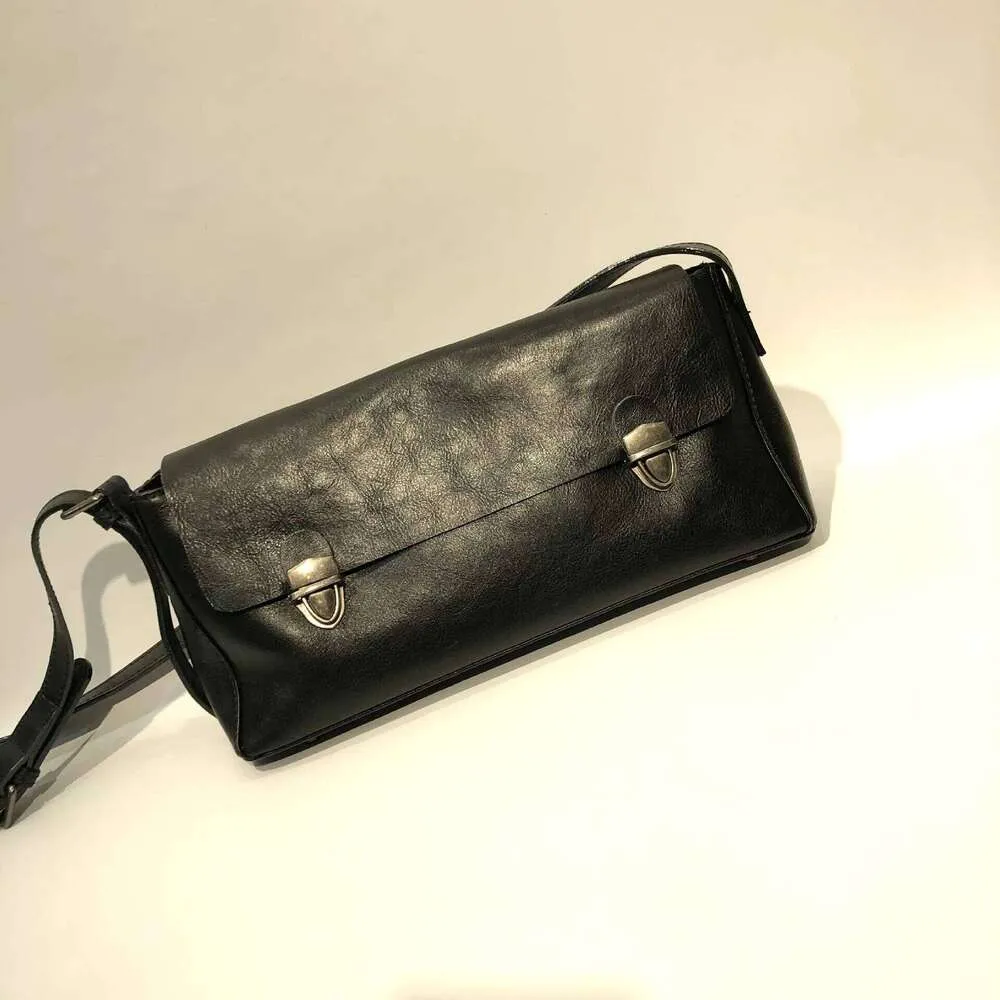 Vintage Damen Handtasche Aus Echtleder Umhängetasche Schultertasche_voghion.com