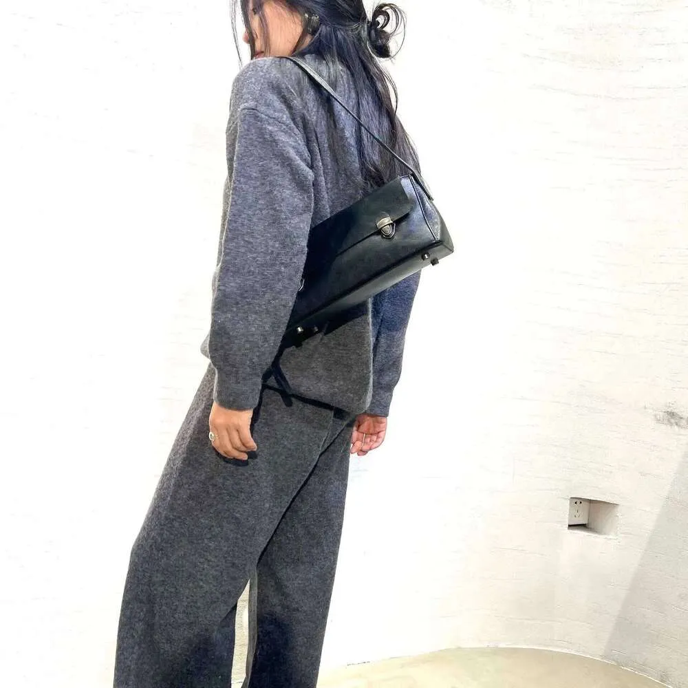 Vintage Damen Handtasche Aus Echtleder Umhängetasche Schultertasche_voghion.com