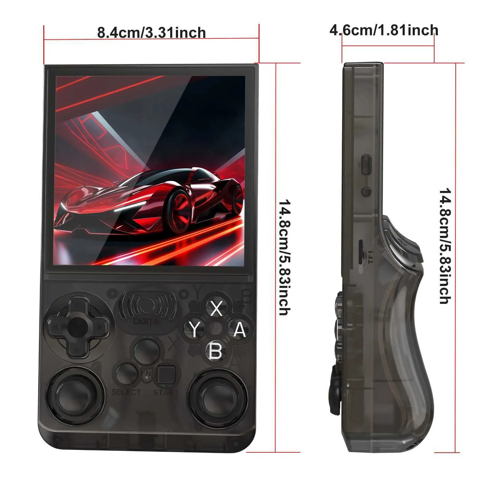 GAMINJA ANS13 40 Inch Handheld Linux Video Game Console with 15000 ...