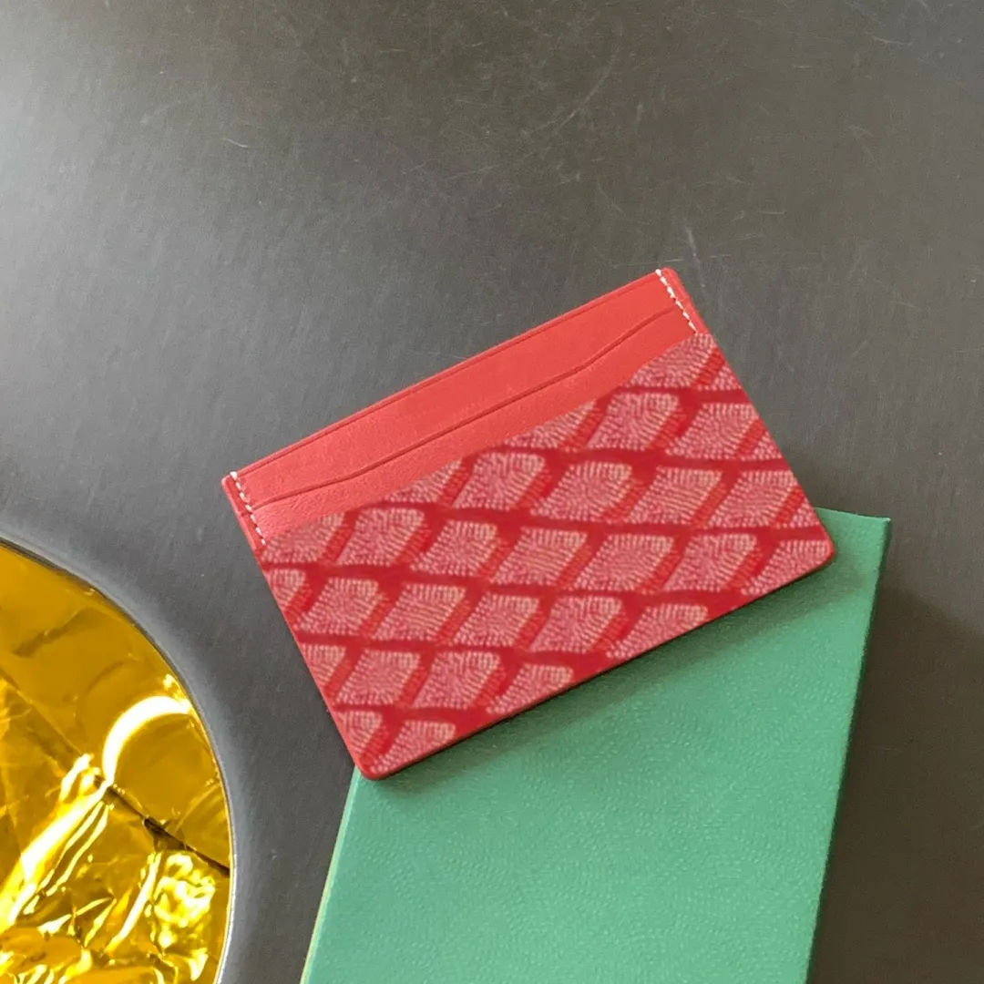 10A card holder designer wallet with orginal box passport pouch ID Case card holder Pocket women Men Bag vintage Pebble Cardholder Credit Card Thin Bus Card