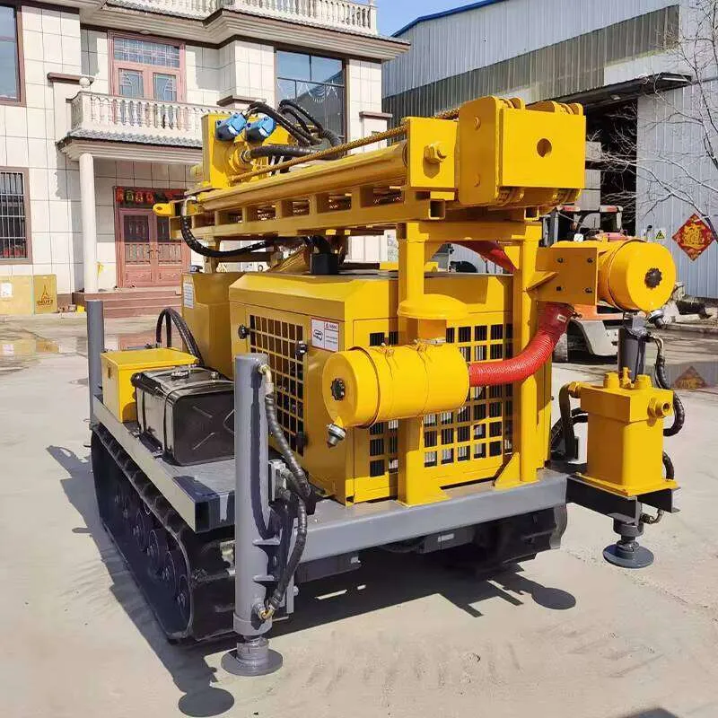 High Torque Water And Gas Exploration Drill Rigs 200m Depth With Mud ...