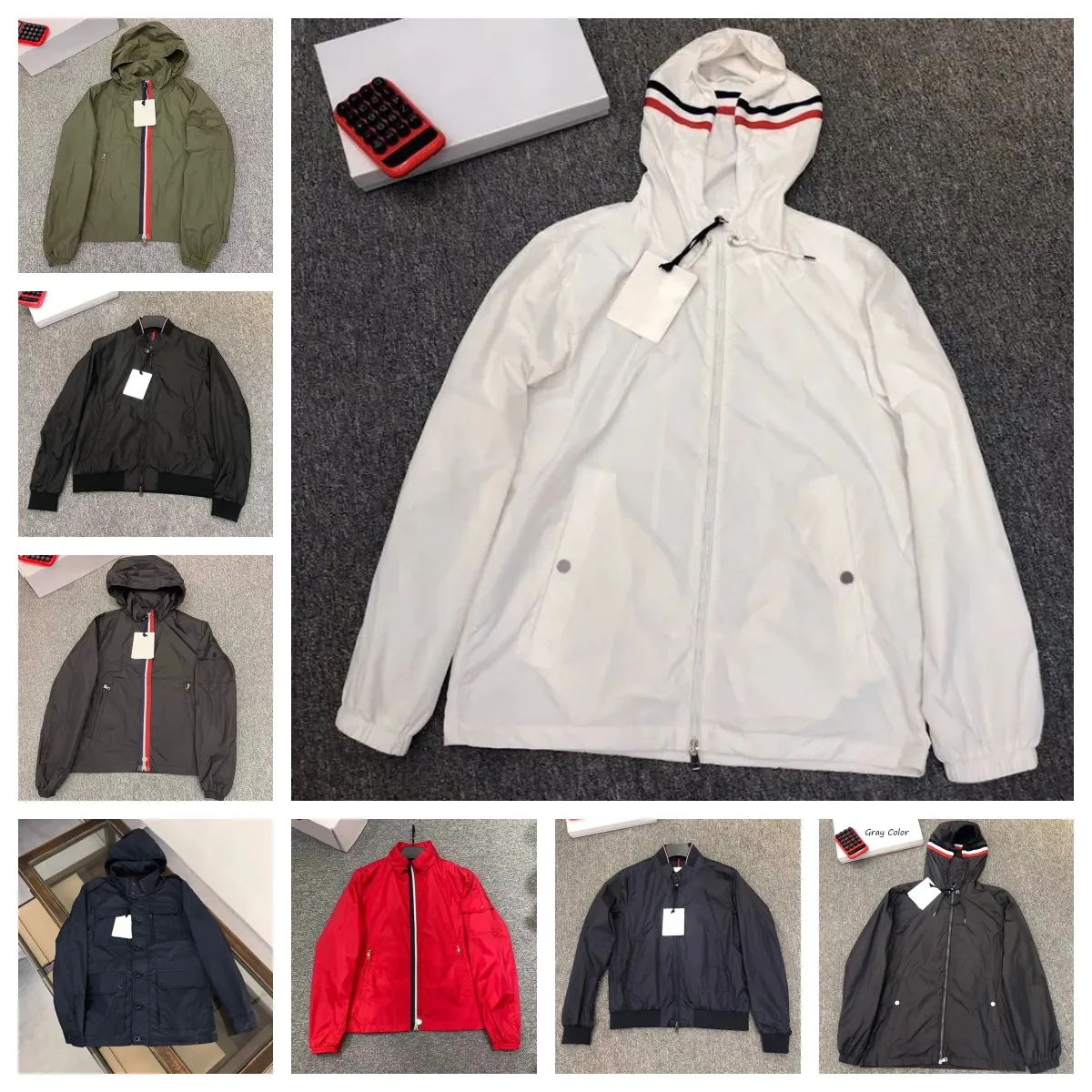 Designes Shackets Designer Mens Hooded Jackets NFC Bomber Windshield... From Gudenice ...
