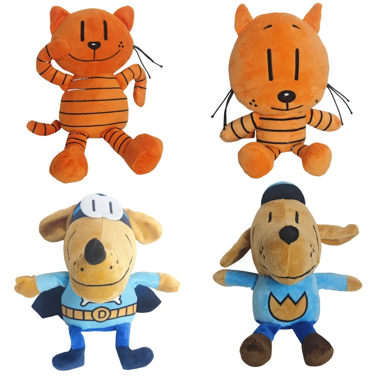 Save Big on Bulk Dog Man Plushies Dog Man Plushies, Cute Cartoon Character  Stuffed Dolls For Kids, Birthday Gifts, Home And Bedroom Decor Best Deals 