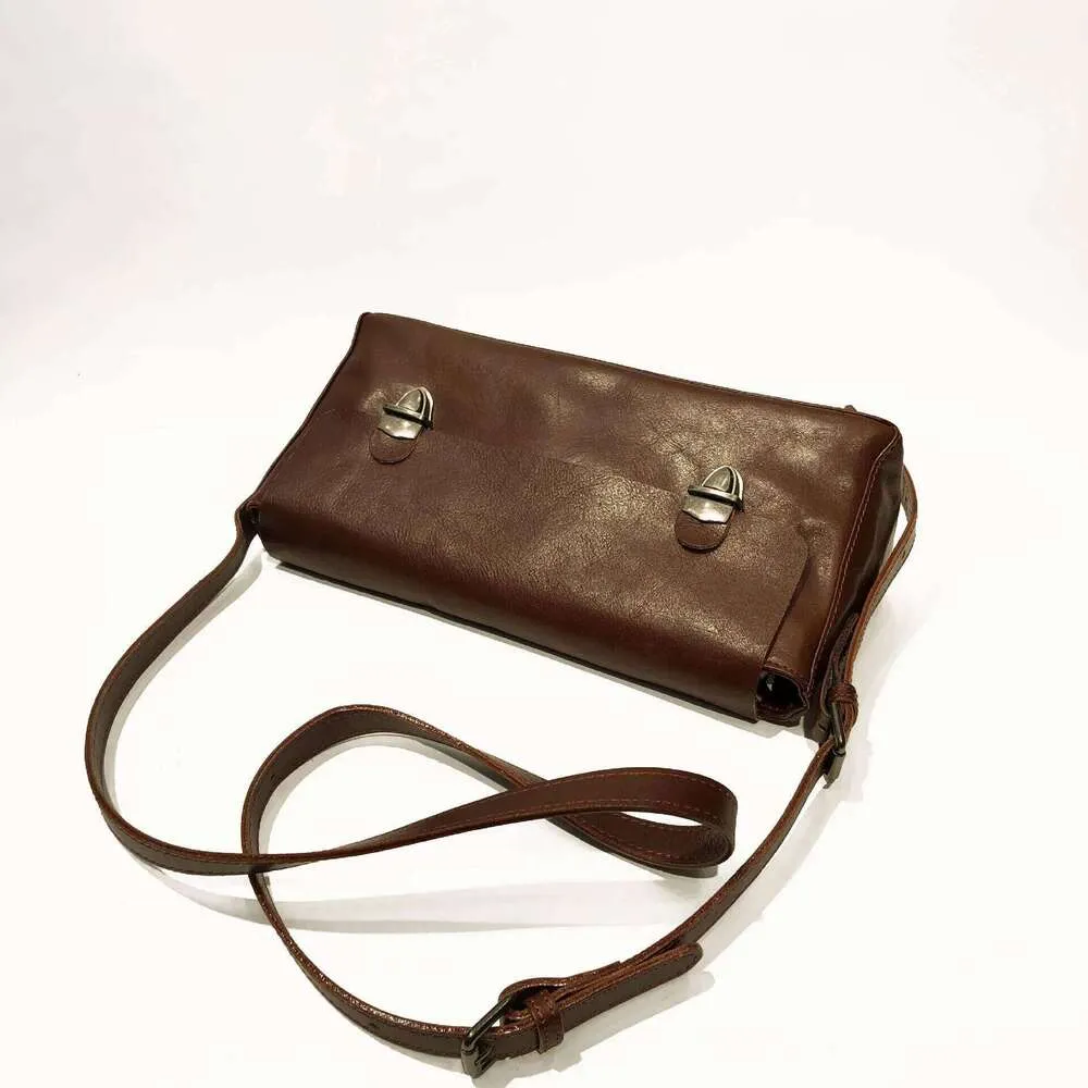 Vintage Damen Handtasche Aus Echtleder Umhängetasche Schultertasche_voghion.com