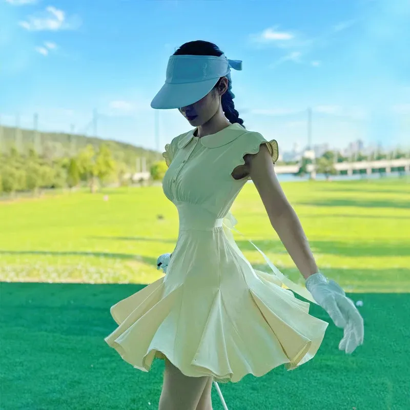golf dress for women Ladies Signature – Polo Collar Fit & Flare with Shorts – Masterpiece Sports Club buttery soft women’s golfing dress Women's Cora TX Golf Dress