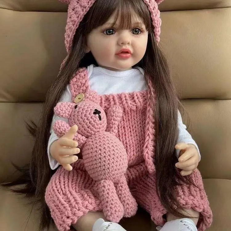K001 リアルな赤ちゃんリボーンドール 55cm 洗える新生児人形