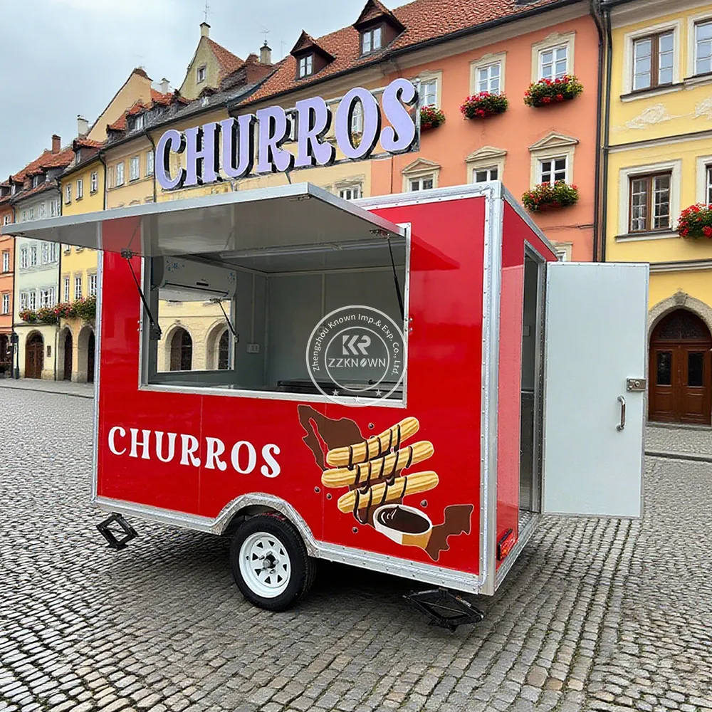 Mobile Pizza Food Trailer Fully Equipped Street Concession Catering ...