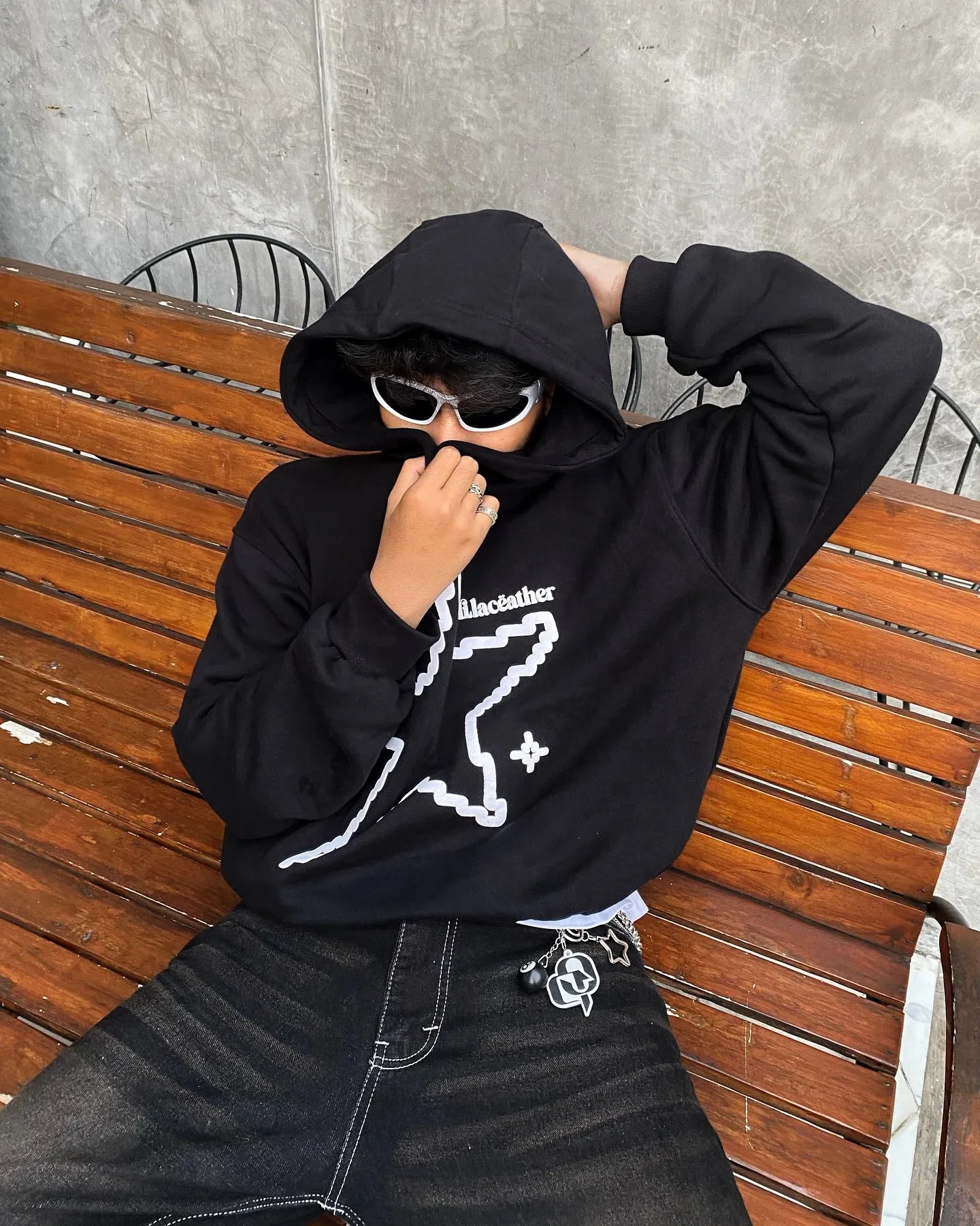 Street Hip Hop Hoodie Retro Y2K American Harajuku From