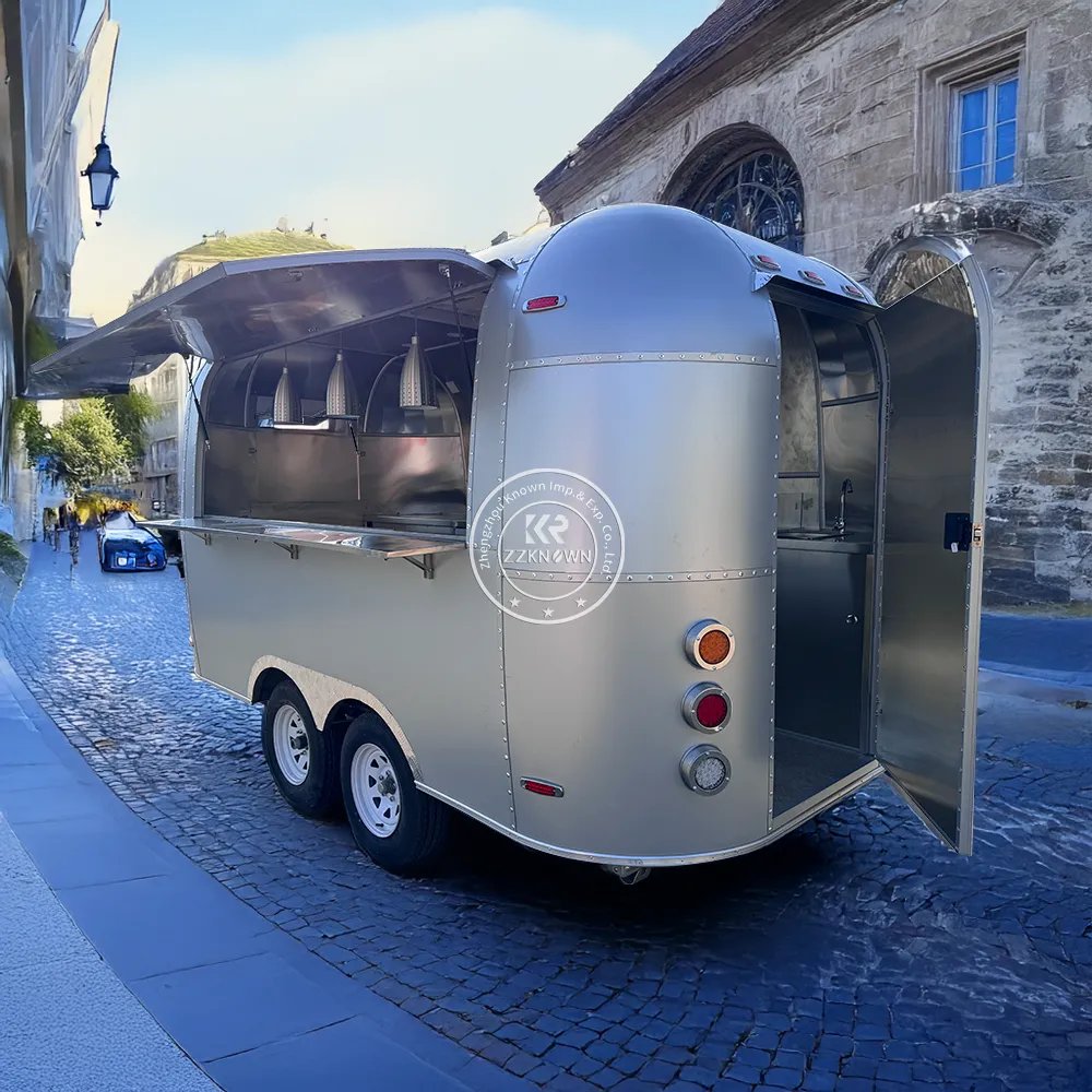 Mobile Pizza Catering Trailer With Full Kitchen... From Foodtruck ...