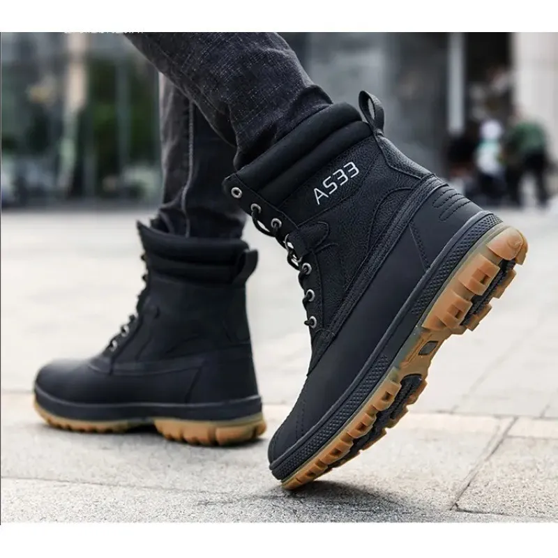 mens duck boots with fur