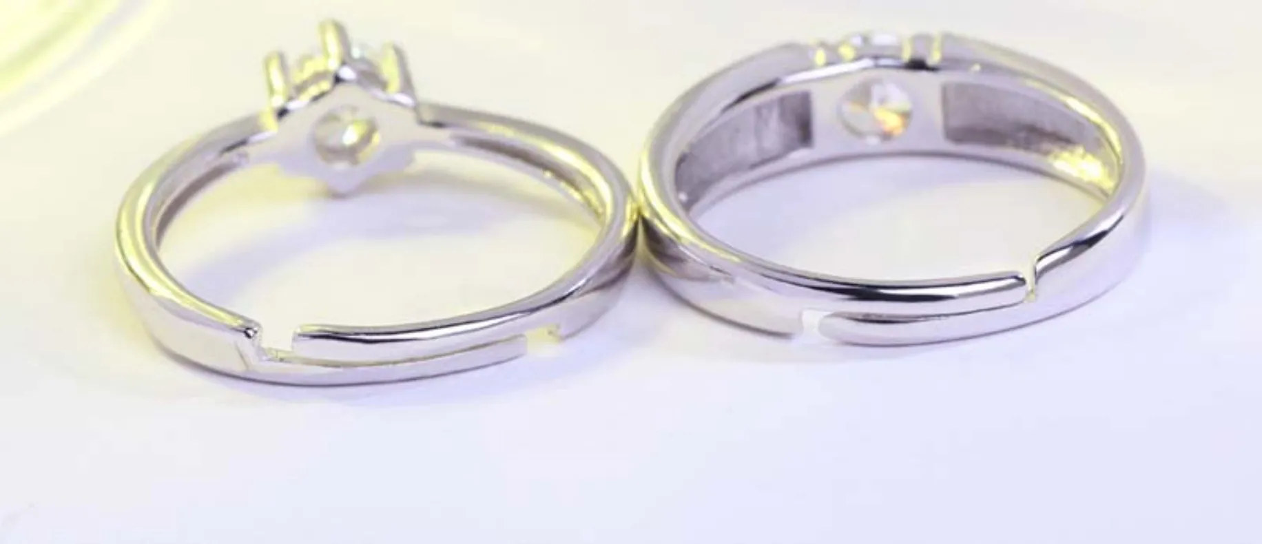 Bague LOVE Réglable En Argent Sterling 925 - Neuf Avec étiquettes, Bijou Symbolique
