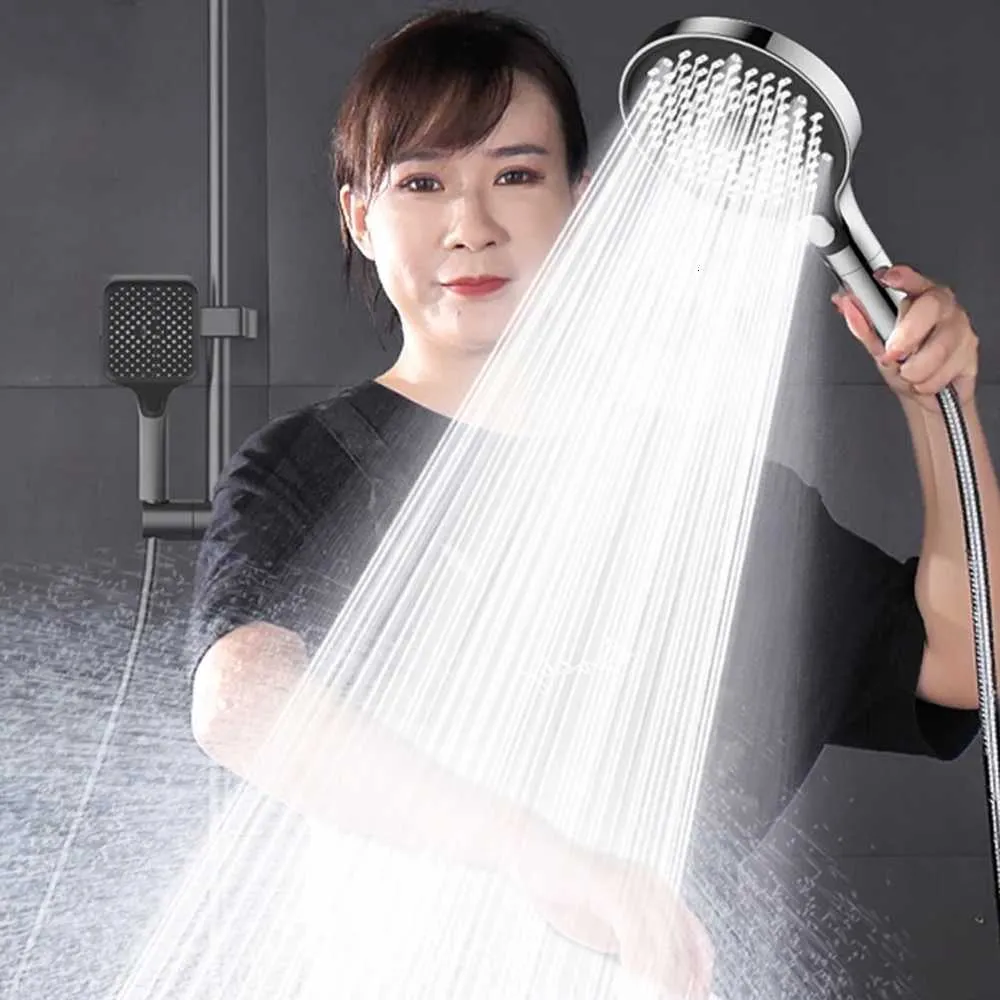 M251120 15CM Rainfall Shower Head Large Flow, 3 Modes, High Pressure ...