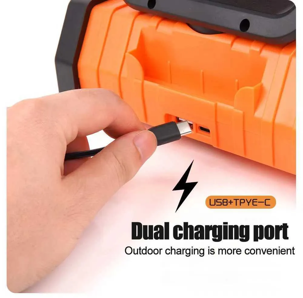 Oplaadbare draagbare ventilator, 20000 mAh oscillerende