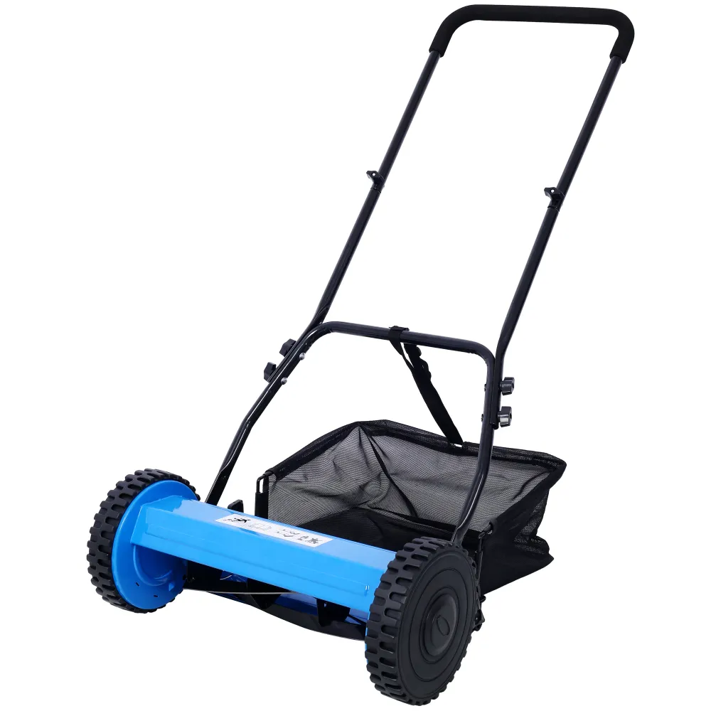 Remote Control Lawn Mower Reel Lawn Mower 16-inch Manual Grass