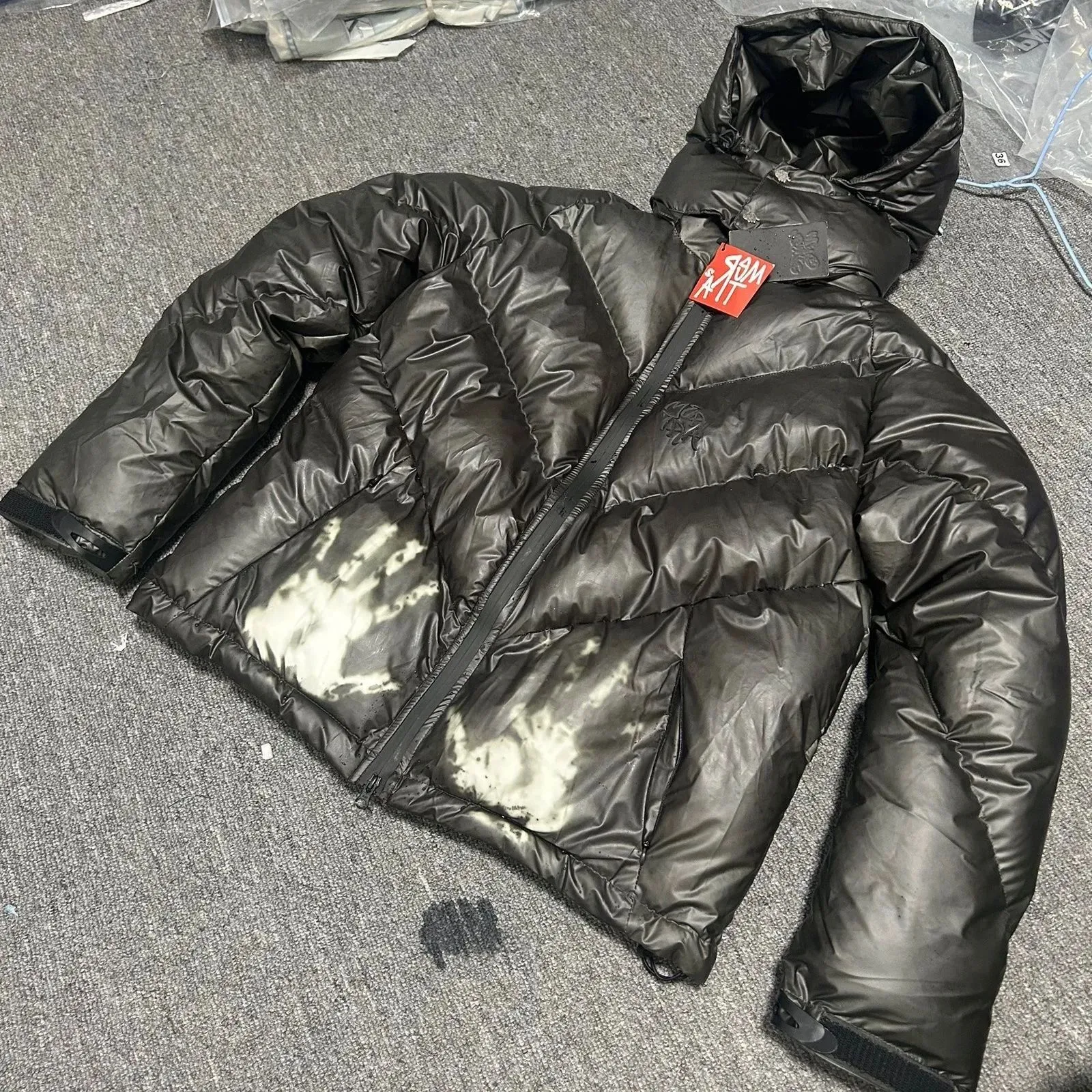 Bigstep Mertra ジョガーとパーカー トラックスーツ フリース パファー 