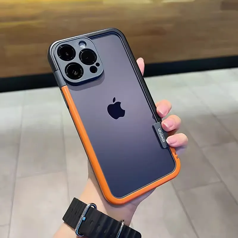 Silicone backless phone case for iPhone 16 Pro Max 15 Pro Max 14 Pro ...