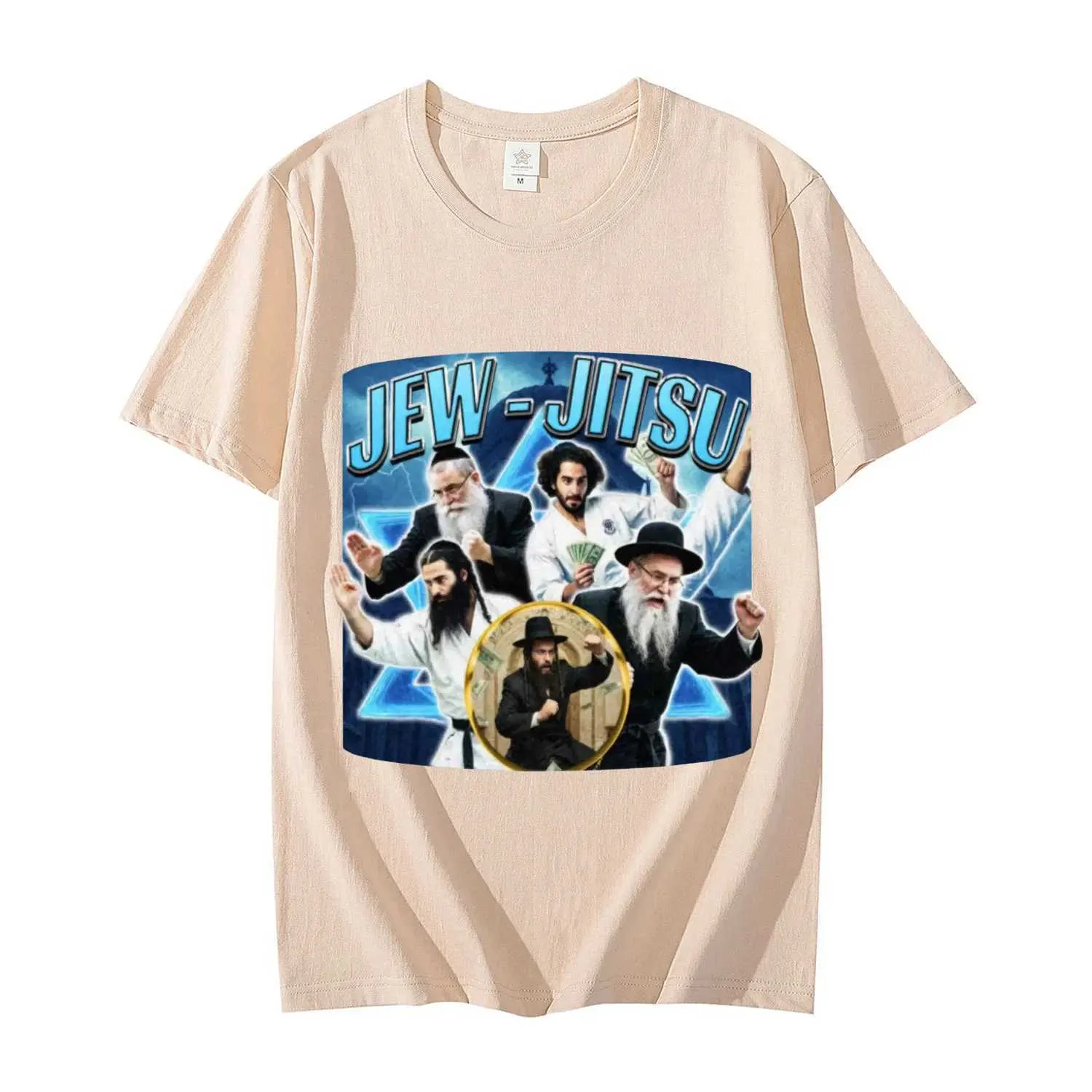 T-shirt Jitsu Juif Pour Homme - Noir - Taille S - Neuf Avec étiquettes