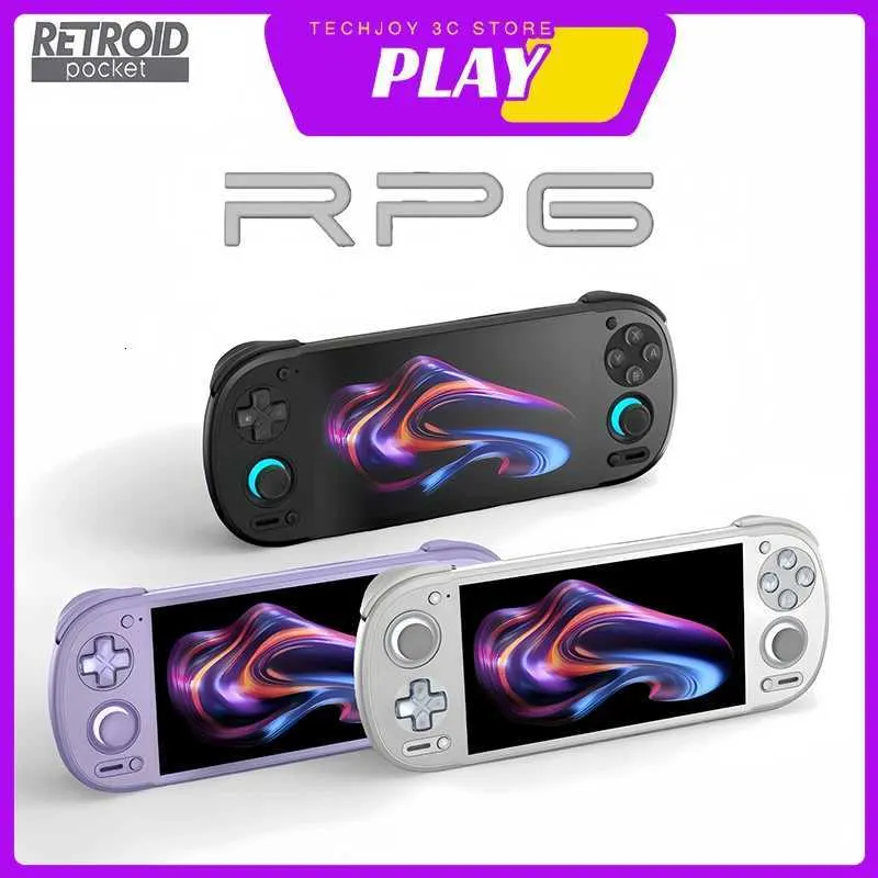 Retroid Pocket 5 RP5 Android Handheld Game Console 5.5 Inch 1080P 120Hz ...