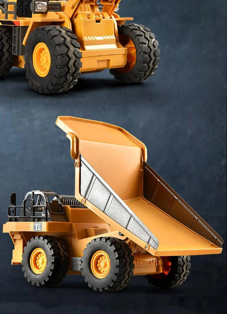 Dadatutu Camion Télécommandé Camion Rc Lumineux Véhicule de Construction Jouets avec Batterie Rechargeable, Jouets de Bac à Sable pour Garçons de 4 5 6 7 8 9 Ans Cadeau d'Anniversaire Dadatutu Camion Télécommandé Camion Rc Lumineux Véhicule de Construction Jouets avec Batterie Rechargeable, Jouets de Bac à Sable pour Garçons de 4 5 6 7 8 9 Ans Cadeau d'Anniversaire