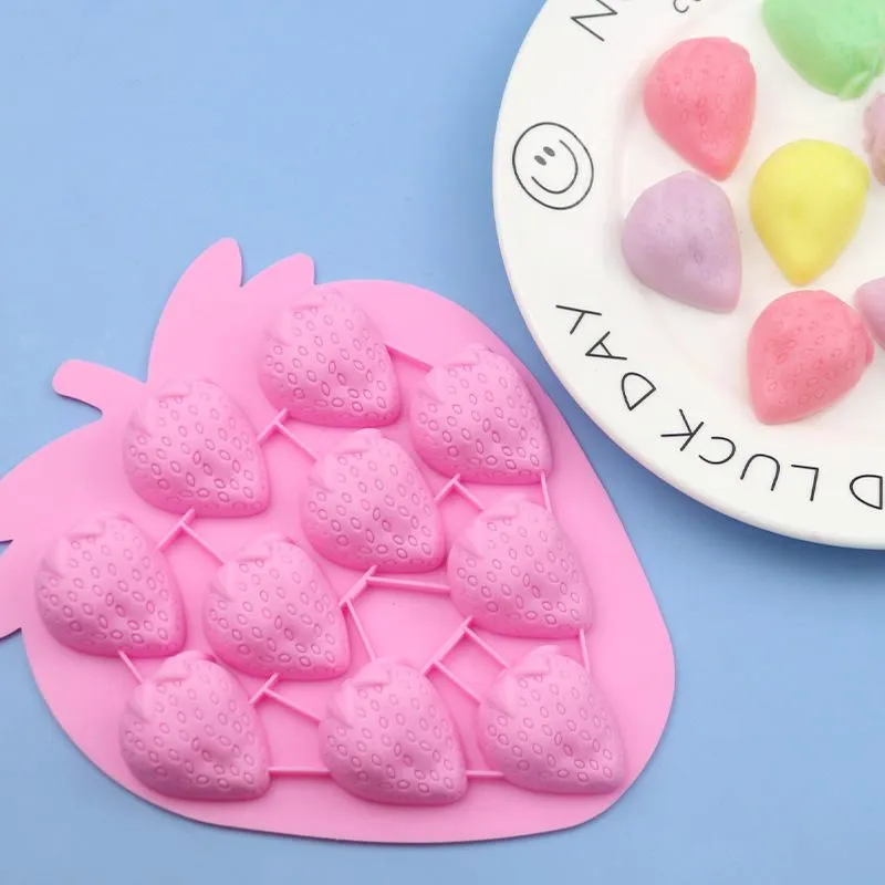 Lunyloer Mini stampo per ciambella, in silicone, 24 pezzi, per