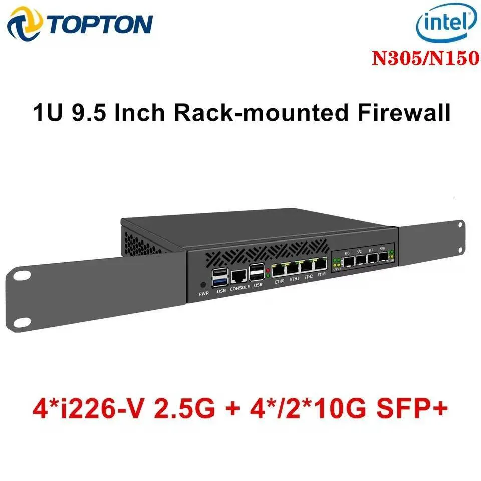 Topton Mini Pc Router Topton 1U Rack Mini PC Server Intel I3 N305 25G... From Liuzedong3333 ...