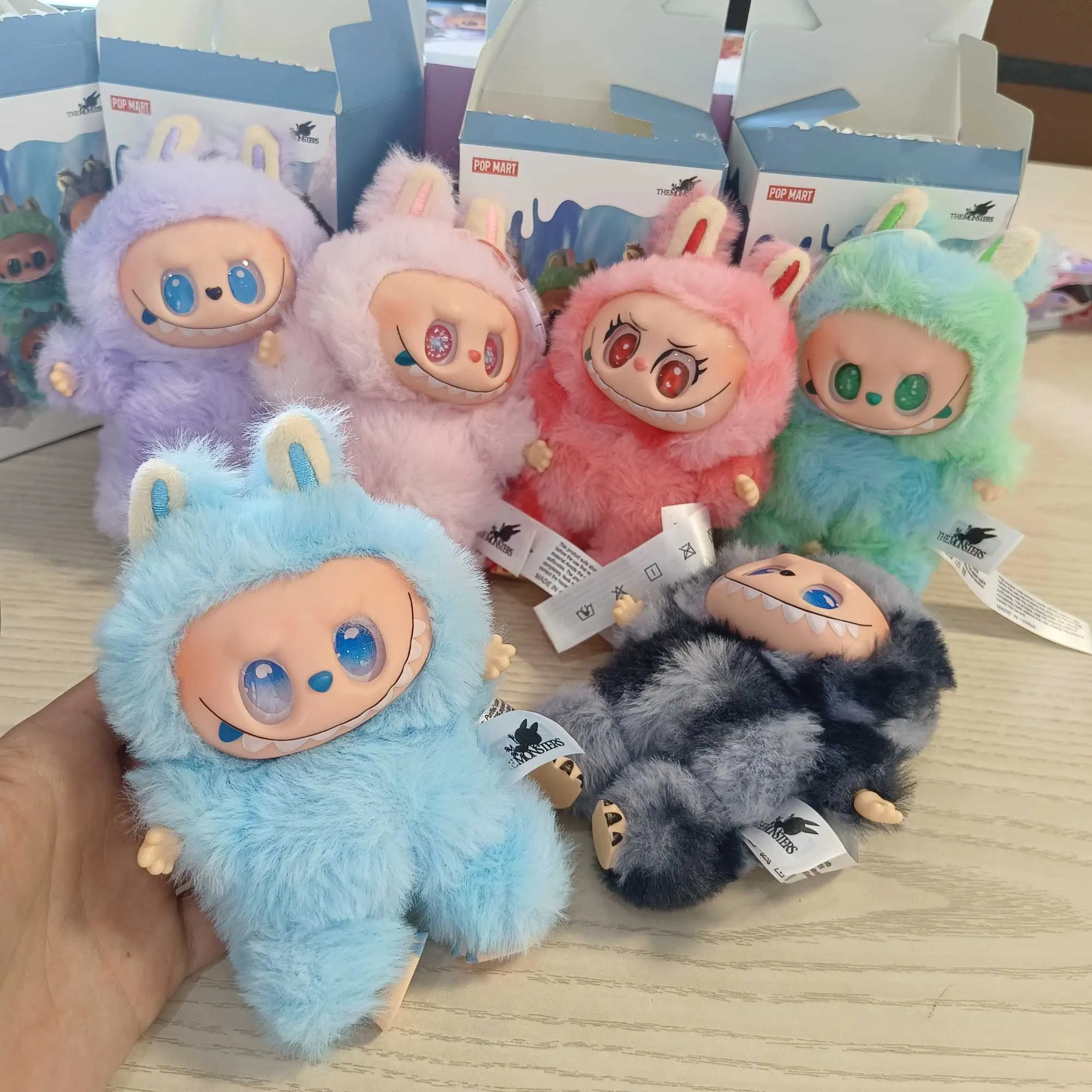 ぬいぐるみ High Quality Kawaii Monster Labubu 3 0 AUTHENTIC Labubu V3 The Monsters Big into Energy Series