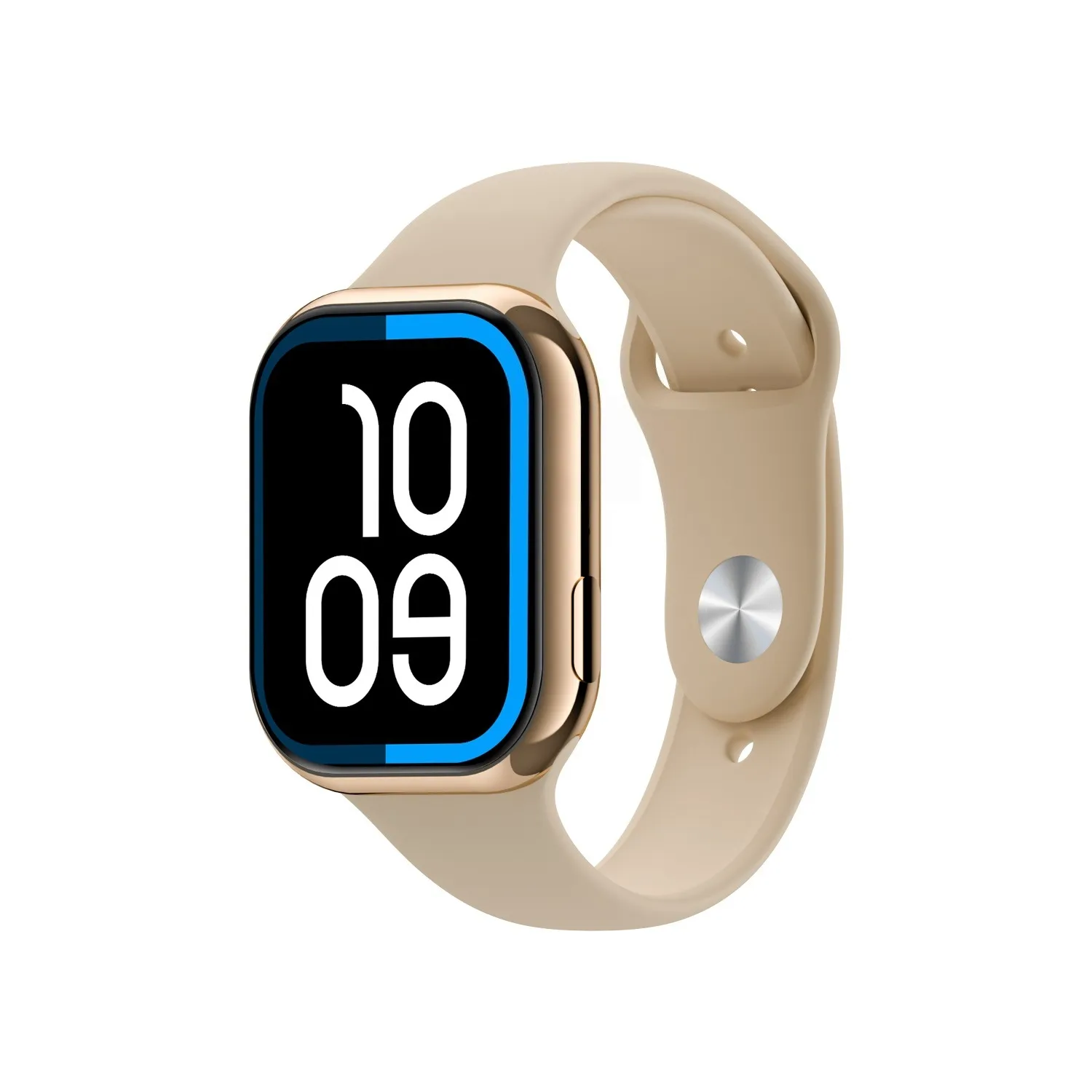 Montre connectée Watch10 2,1 pouces avec moniteur de fréquence cardiaque, autonomie ultra longue et accessoires inclus._voghion.com