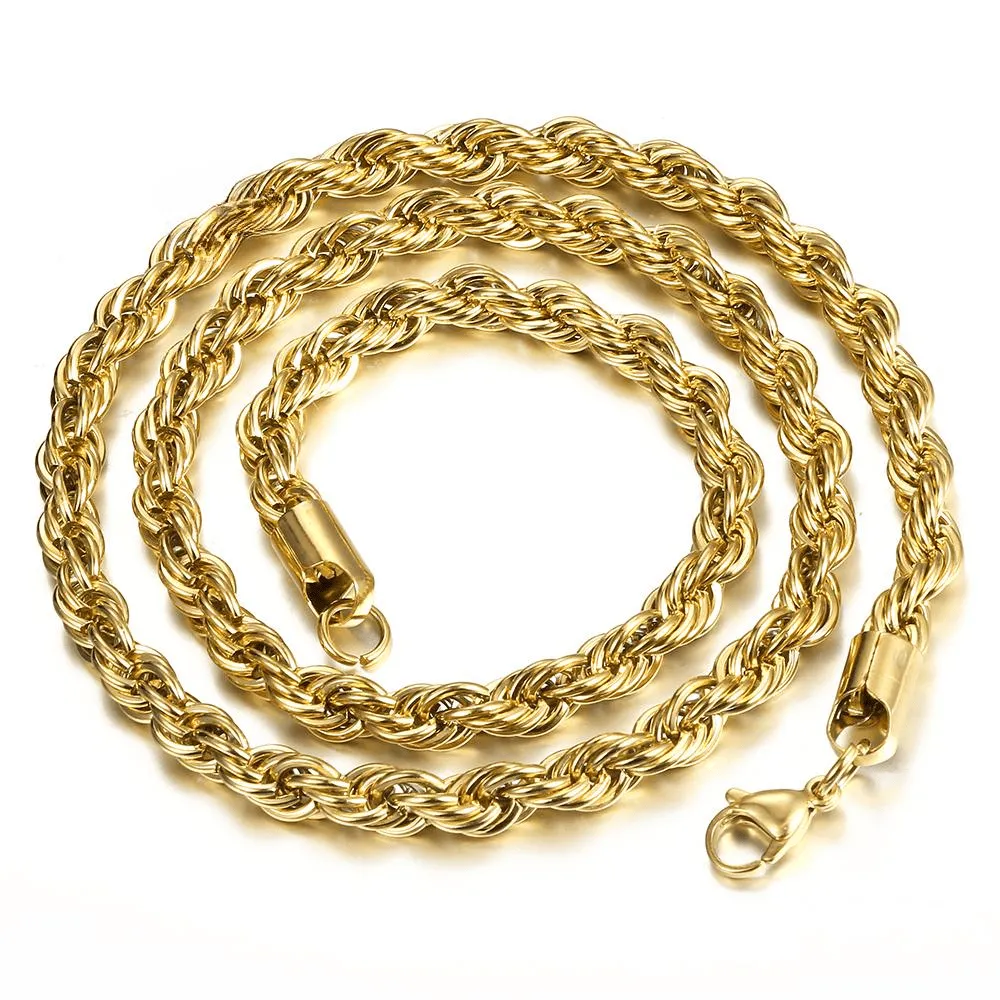 Catena In Oro Giallo 14K – Larghezza 3,6 Mm – Chiusura A Moschettone – Peso 8,8 Gr – Vero Oro