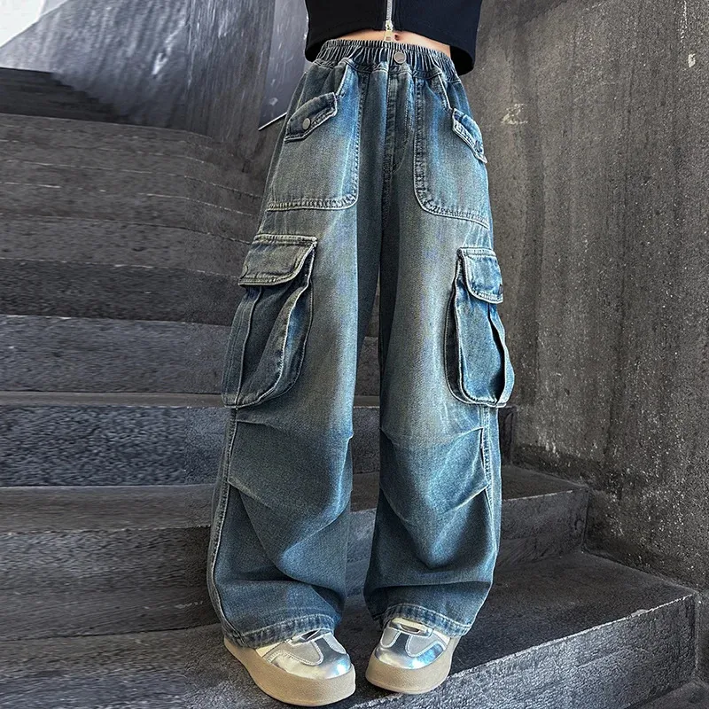 Cargo Jeans For Teens Teen Boys Cargo Jeans – Baggy Y2K Skater