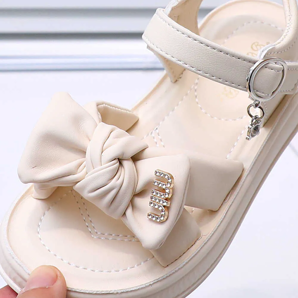 Sandalias De Niñas 2025 Summer Light Bottom Edición Coreana Corea