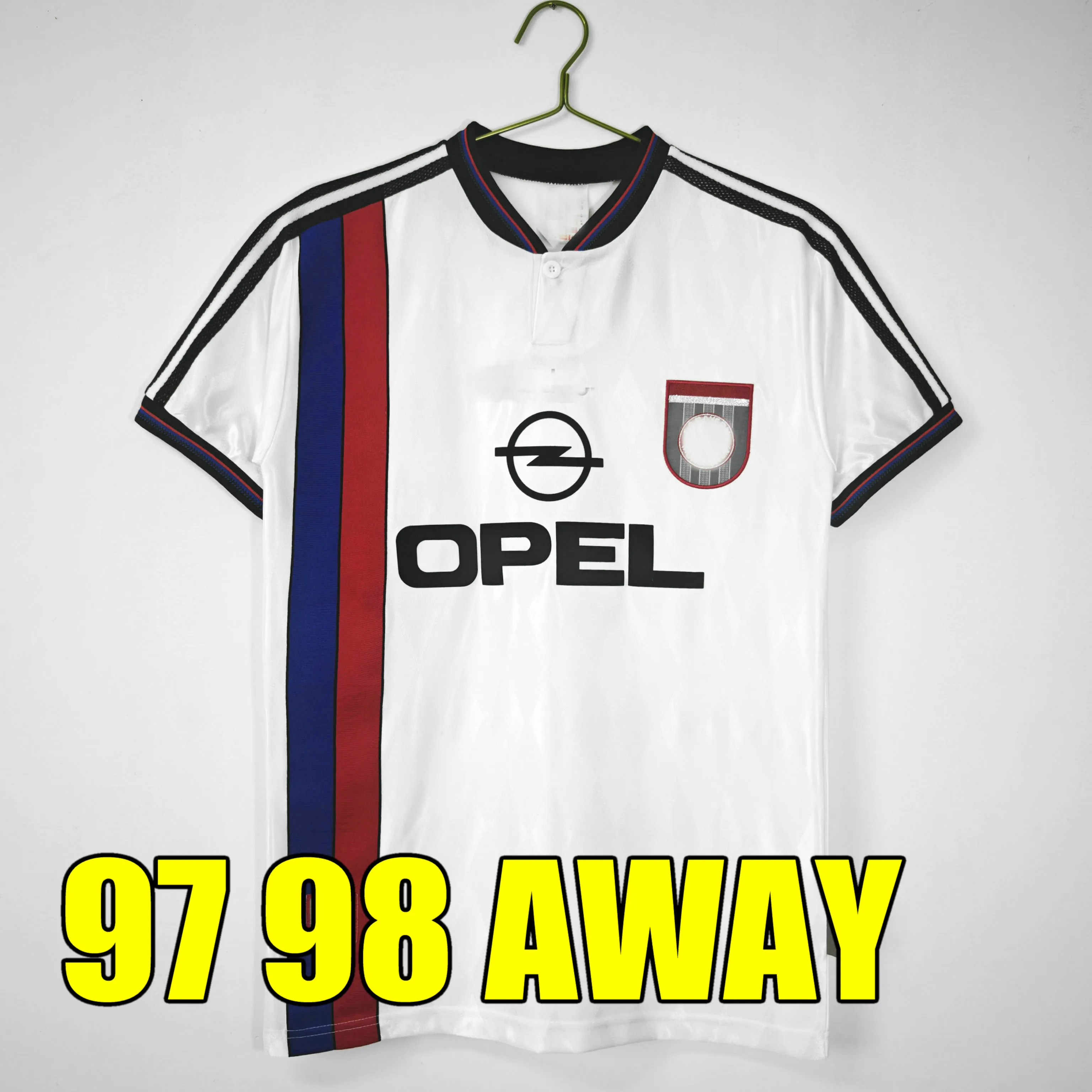 T-Shirt Officiel Vintage Bayer Munich 1.999-00 Adidas T/XL Publicité Opel