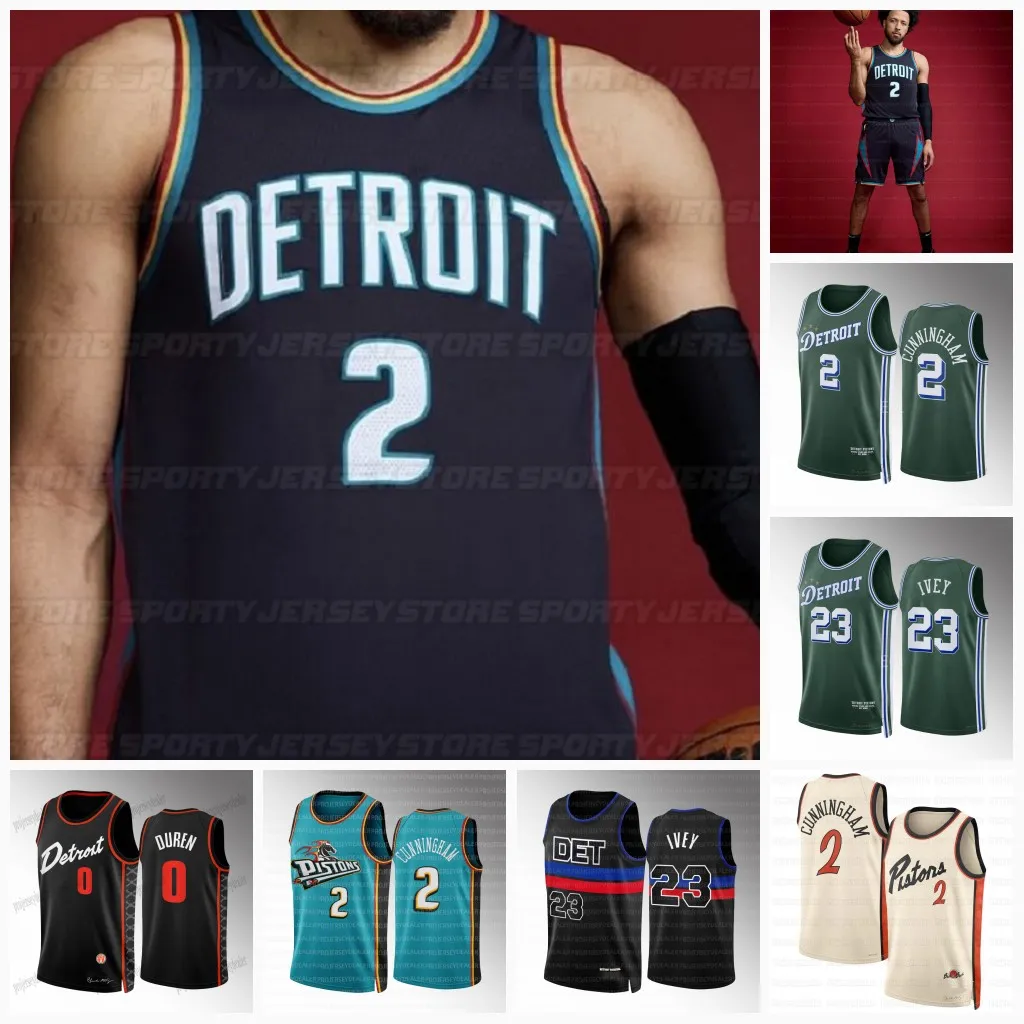 Cade Cunningham 2025 26 City Piston Jersey Jalen From