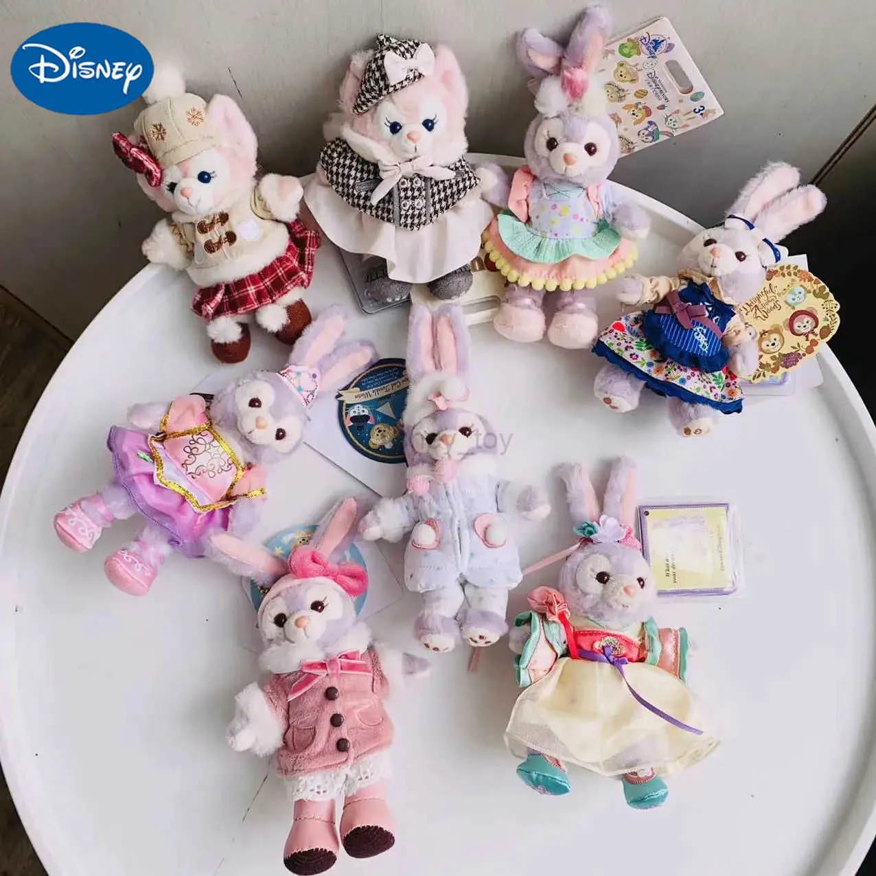 Disney Rabbit Keychain Animal Plush Keychain: Soft Novelty Faux Fur Critter... From Disney_toy ...