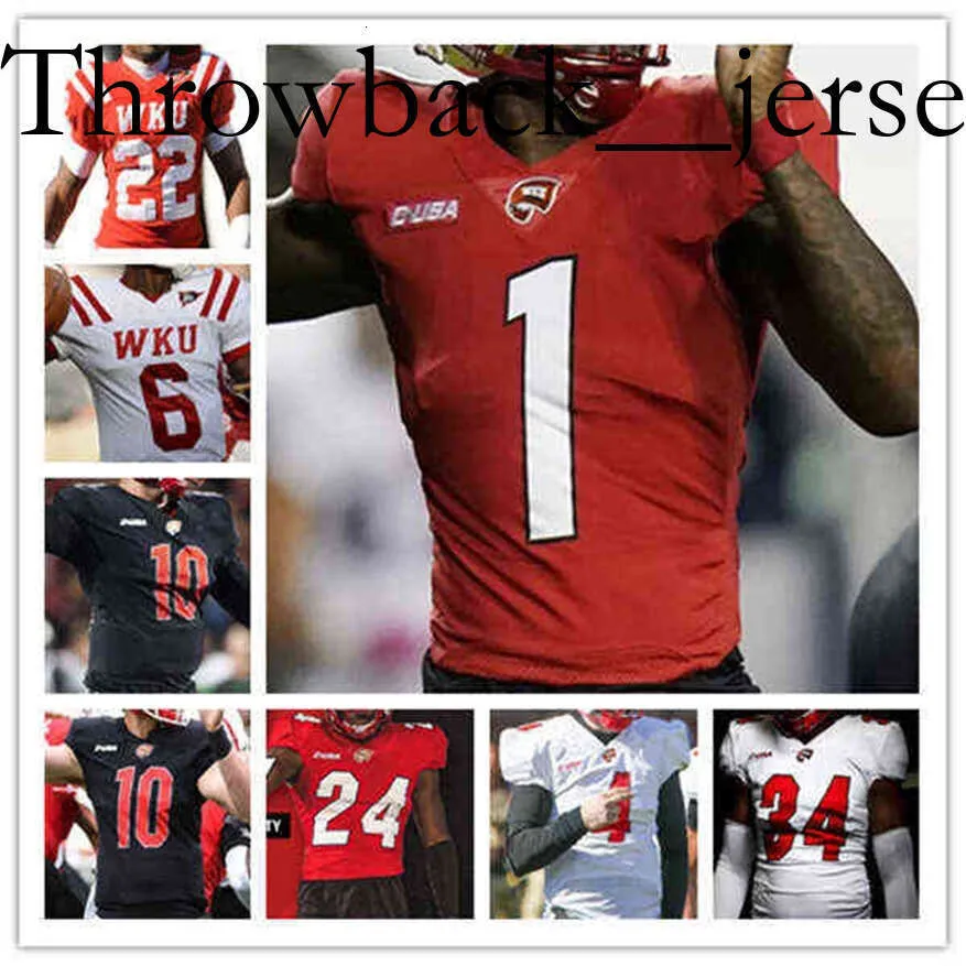 Ws American College Football Wear Custom Western Kentucky Hilltoppers ...