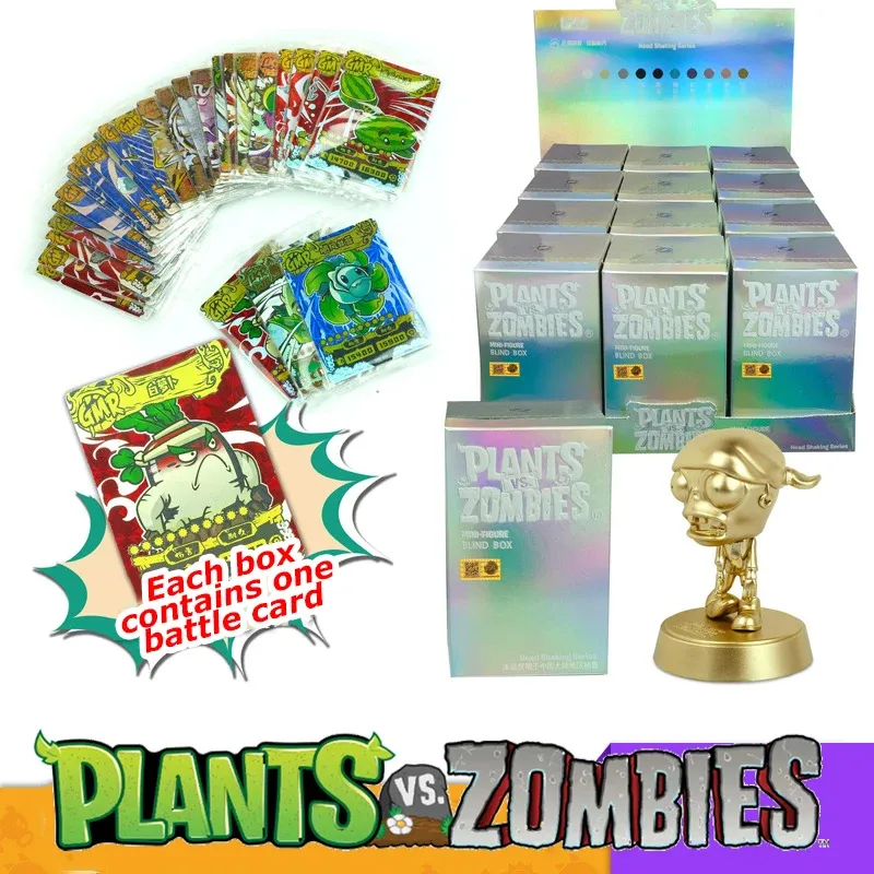 Blind Box Toy Peashooter Movable Figure Ornaments ABS PVC One Size for ...