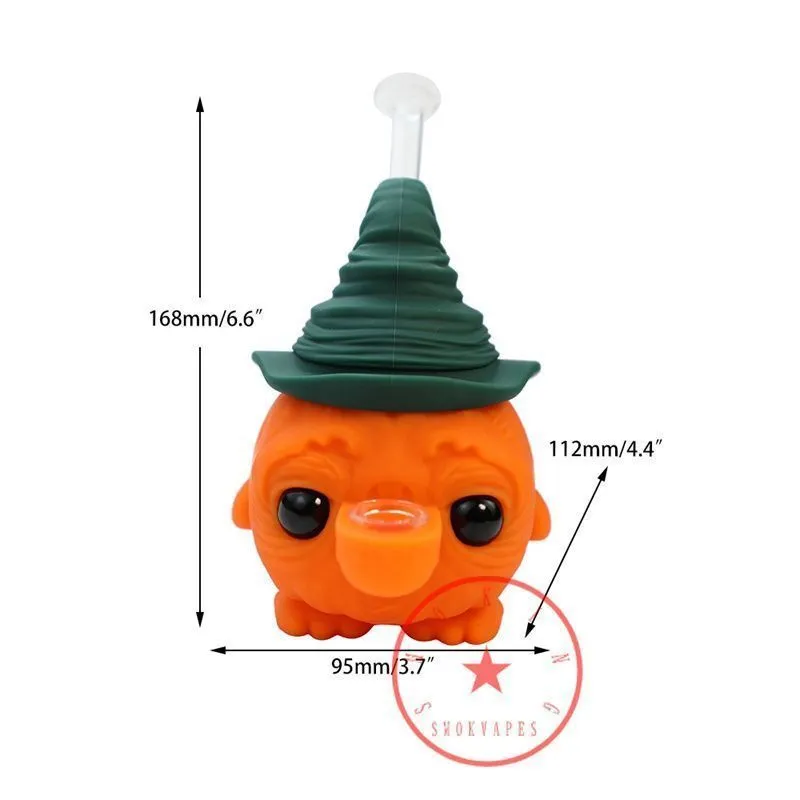 cigarette halloween bowl Cool Colorful Halloween Pumpkin Silicone Hand Tube Glass Dry Herb Tobacco  Filter Bowl Portable Bong Cigarette Holder Smoking Handpipes Waterpipe  Pipes DHL From 3,65 €