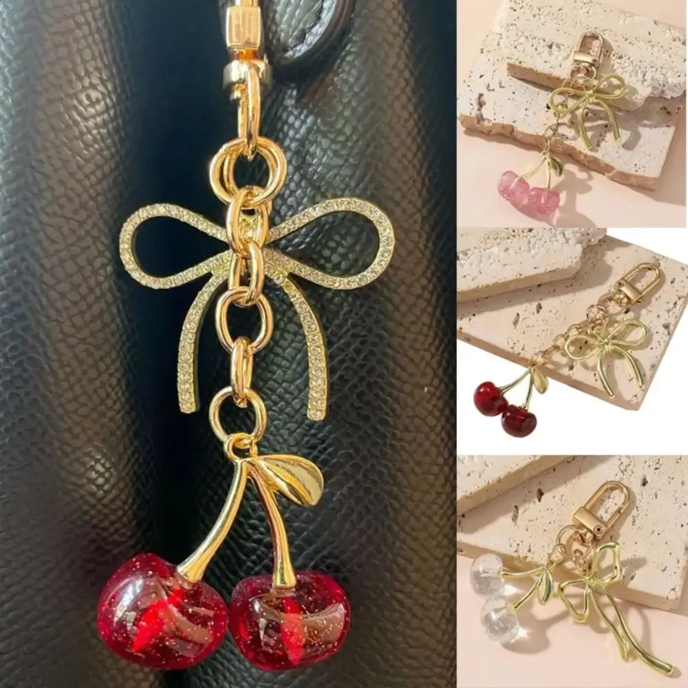 thumbnail image 2 of Purse Charms Cherry Bag Charm Keychain - Elegant For Handbags & Accessories Gift Hello Kitty Keychain 2 of 14