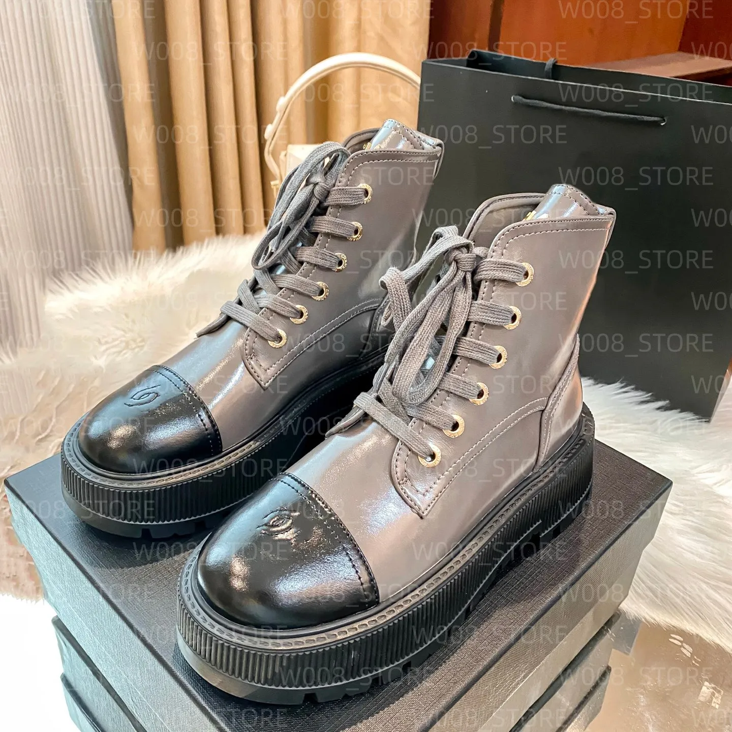 Stivaletti da donna con tacco grosso, punta quadrata, calzini elastici, stivaletti Chelsea da infilare, tacco a blocco, punta quadrata, marrone, 37