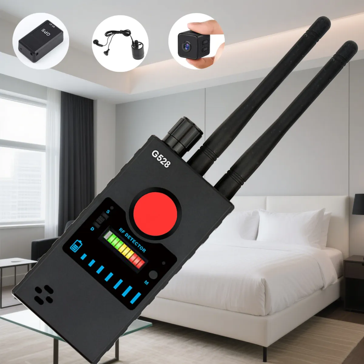 Rilevatori di telecamere nascoste F911, rilevatore di telecamere anti-spia, rilevatori di localizzatori GPS, rilevatori di disposivi bug e nascosti, rilevatori RF Rilevatori di telecamere nascoste F911, rilevatore di telecamere anti-spia, rilevatori di localizzatori GPS, rilevatori di disposivi bug e nascosti, rilevatori RF