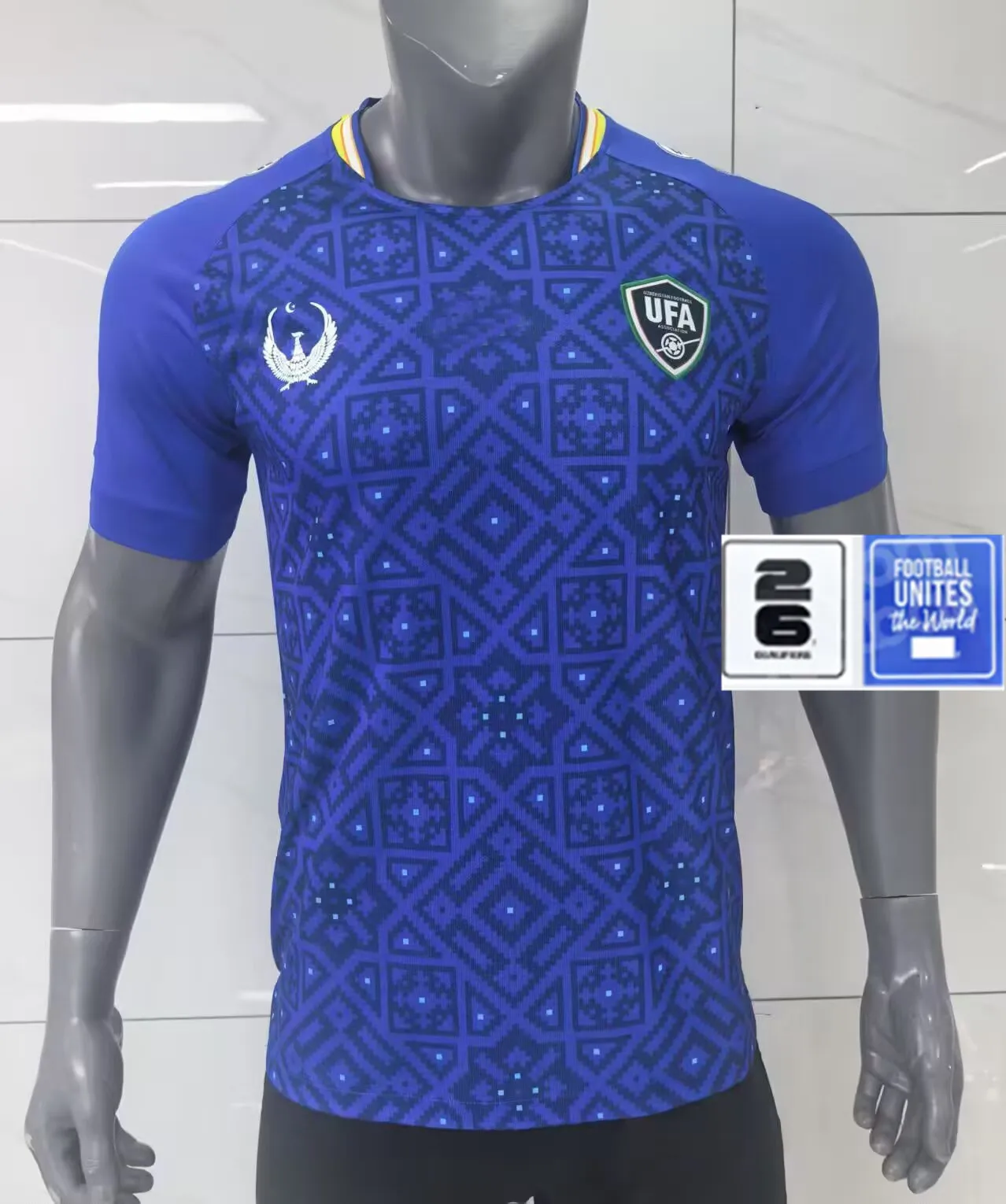 ワールドカップ 2026 ウズベキスタン サッカー ユニフォーム KHUSANOV