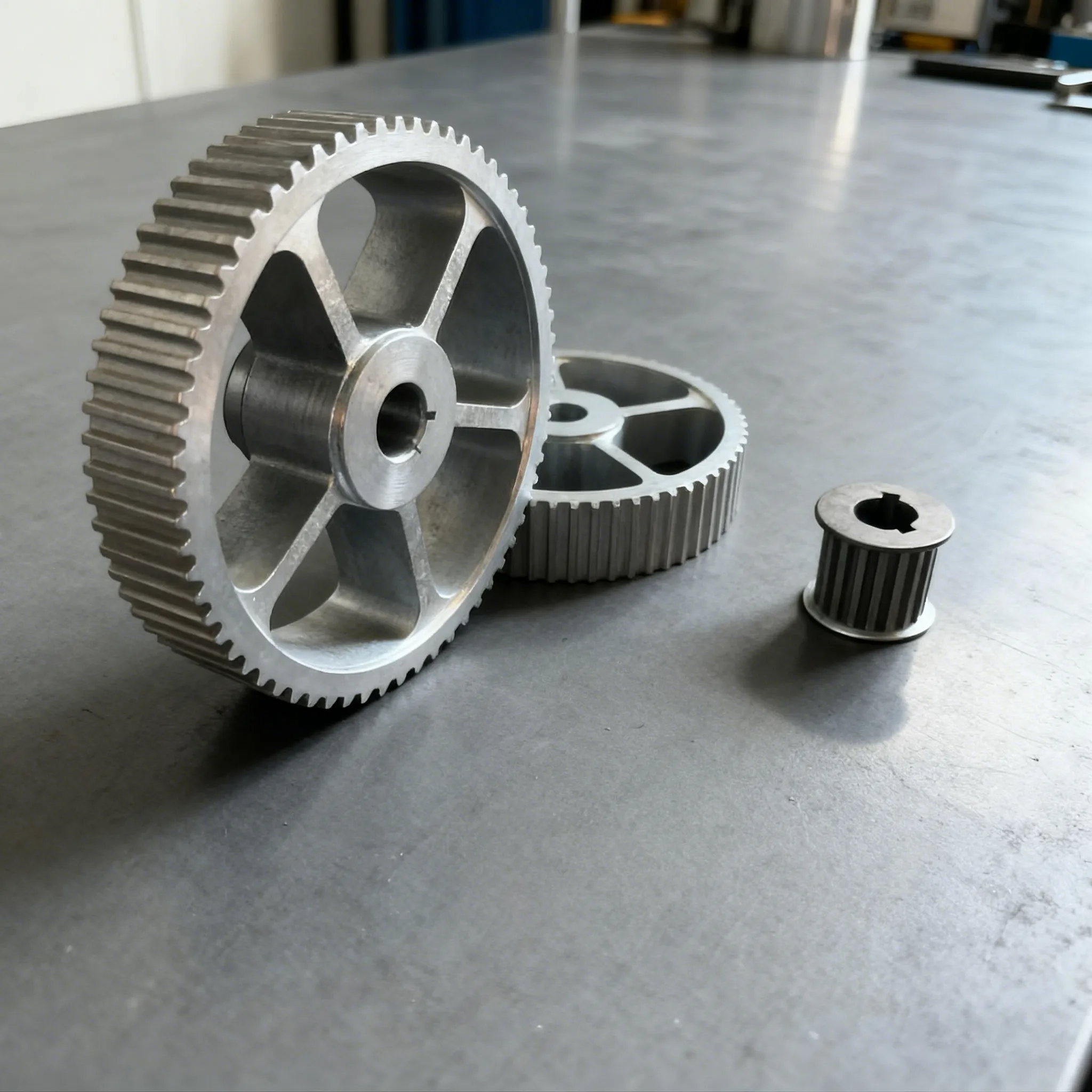Small Modulus Gear Custom Small Modulus Metal Synchronous Pulley High Precision Aluminum ...